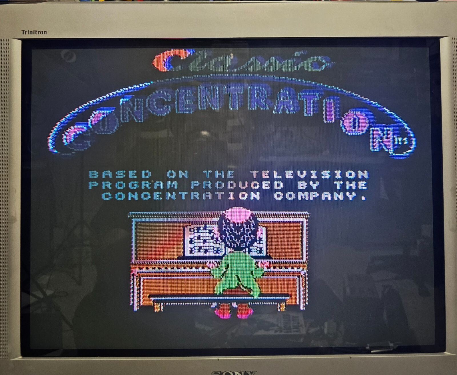 Classic Concentration (Nintendo NES, 1990) Game Cartridge - Tested and Working