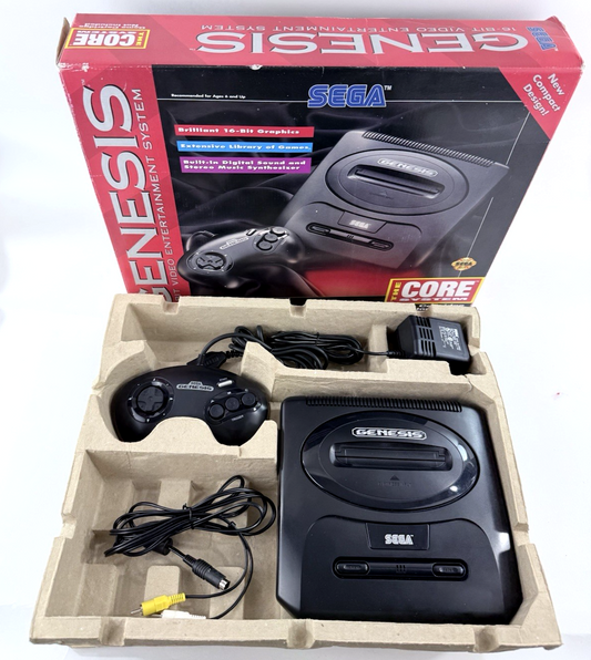 Sega Genesis Model 2 The Core System Console with Original Box and Accessories