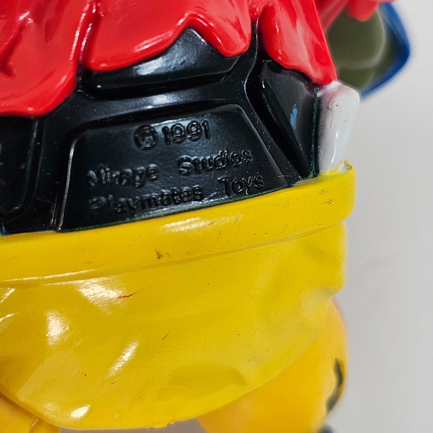 Playmates Toys 1991 TD Tossin' Leo Teenage Mutant Ninja Turtles Action Figure