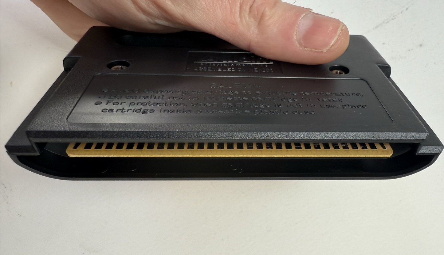 Revolution X f. Aerosmith (Genesis, 1995) Game Case Manual Poster Registration