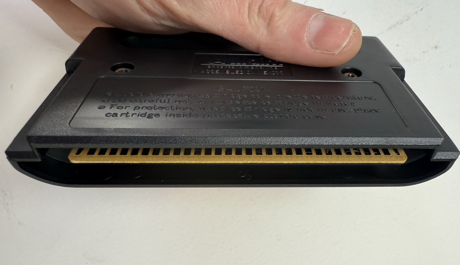 Revolution X f. Aerosmith (Genesis, 1995) Game Case Manual Poster Registration