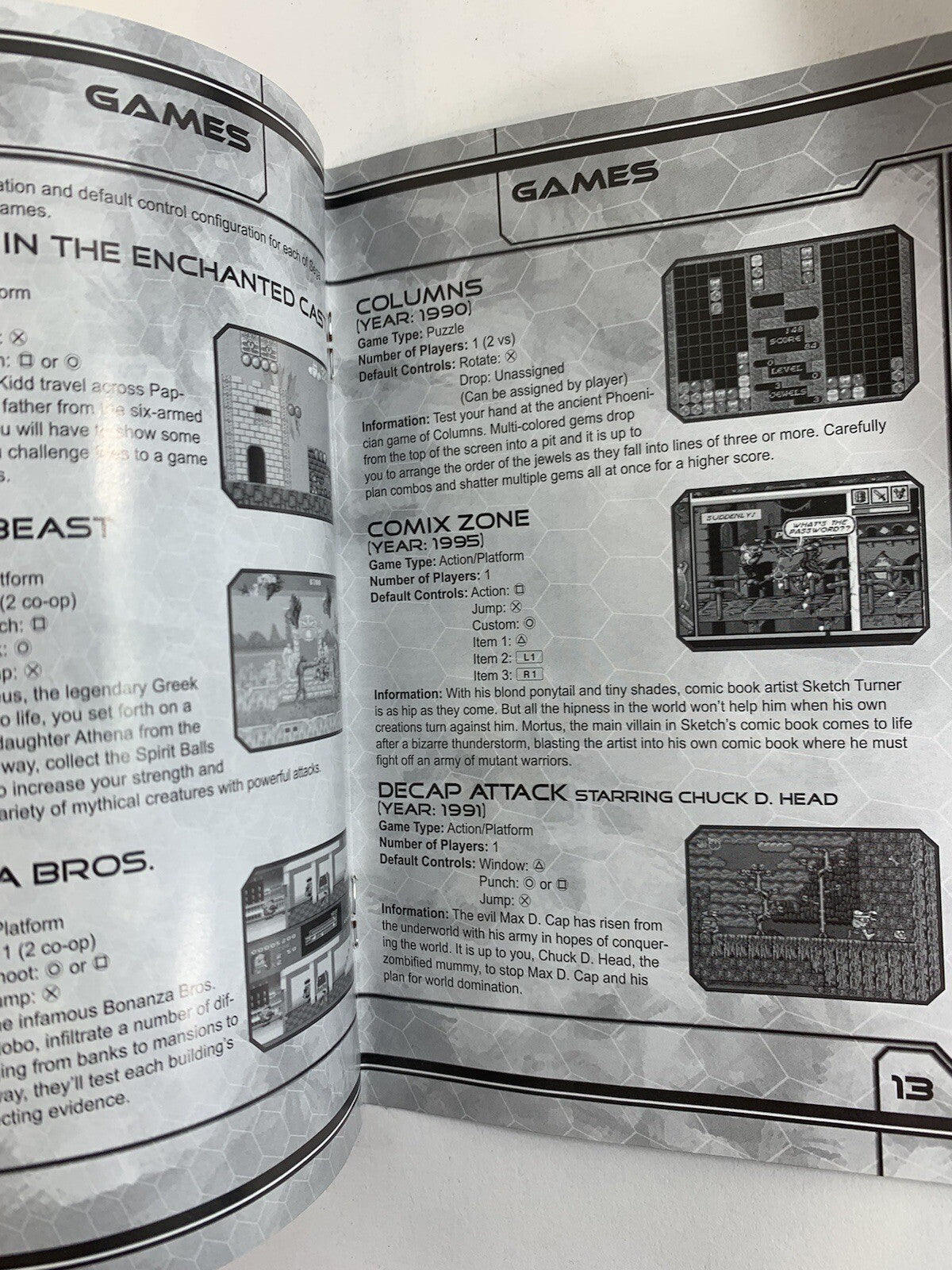 Sega Genesis Collection (Sony PlayStation 2, 2006) Game Case Manual CIB