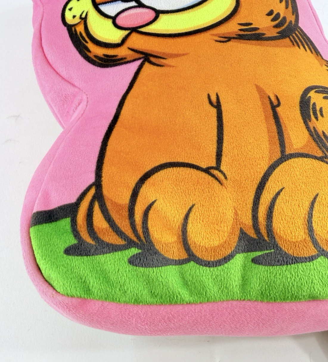 Paws Inc. 2023 10” Garfield Sitting Cat Plush Throw Pillow