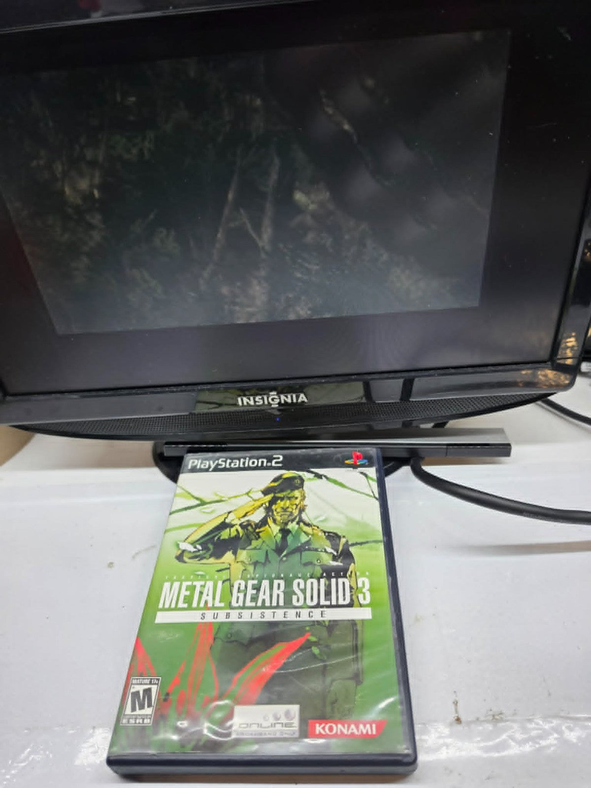 Metal Gear Solid 3: Subsistence (PlayStation 2, 2006) Game Discs & Case - Tested