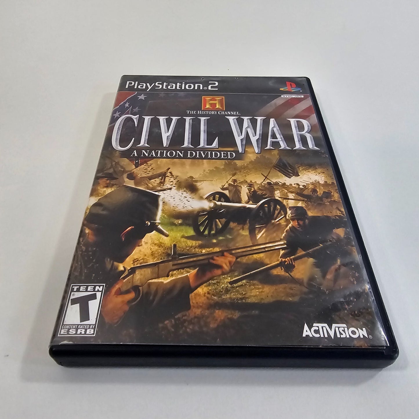 History Channel: Civil War: A Nation Divided (PlayStation 2, 2006) Complete