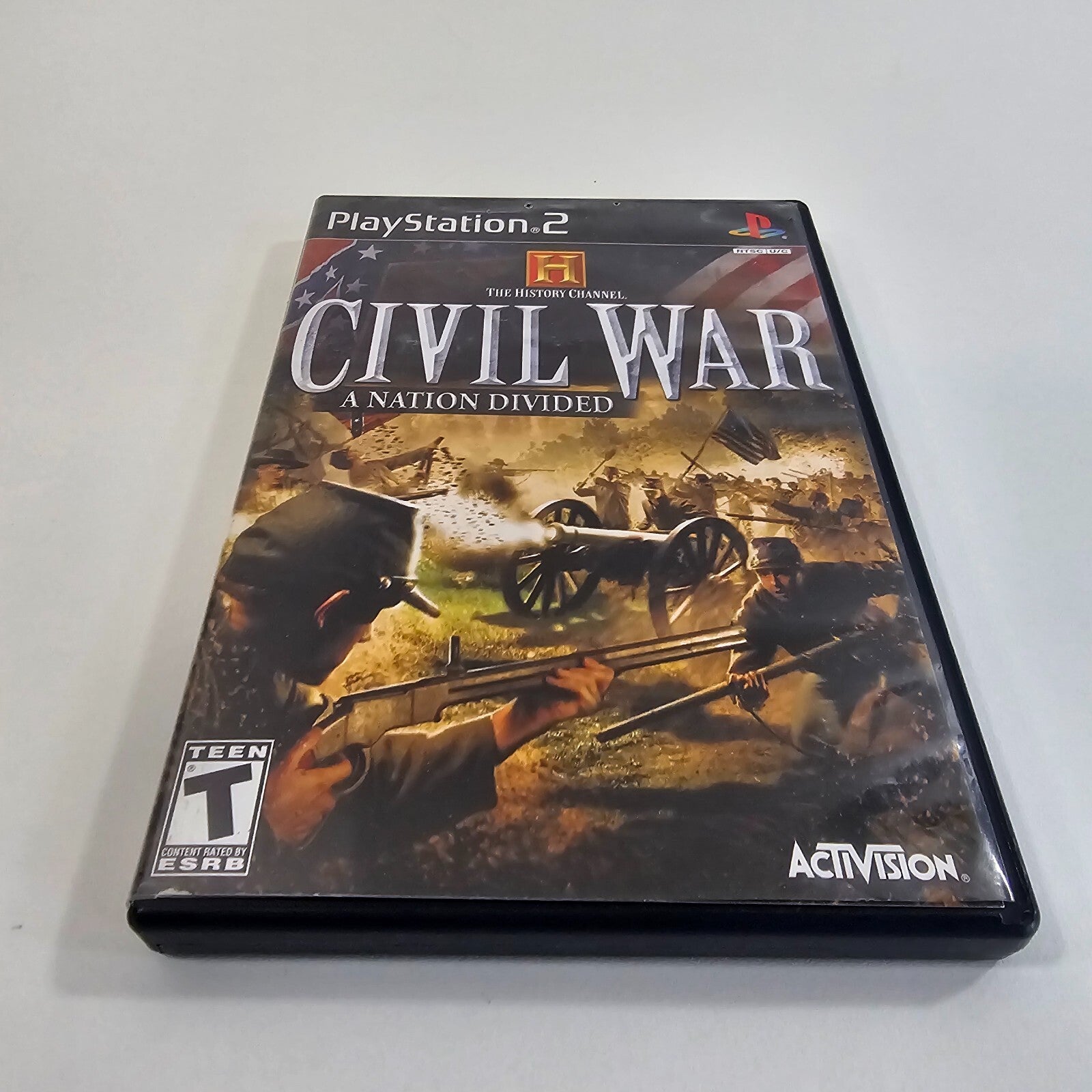 History Channel: Civil War: A Nation Divided (PlayStation 2, 2006) Complete
