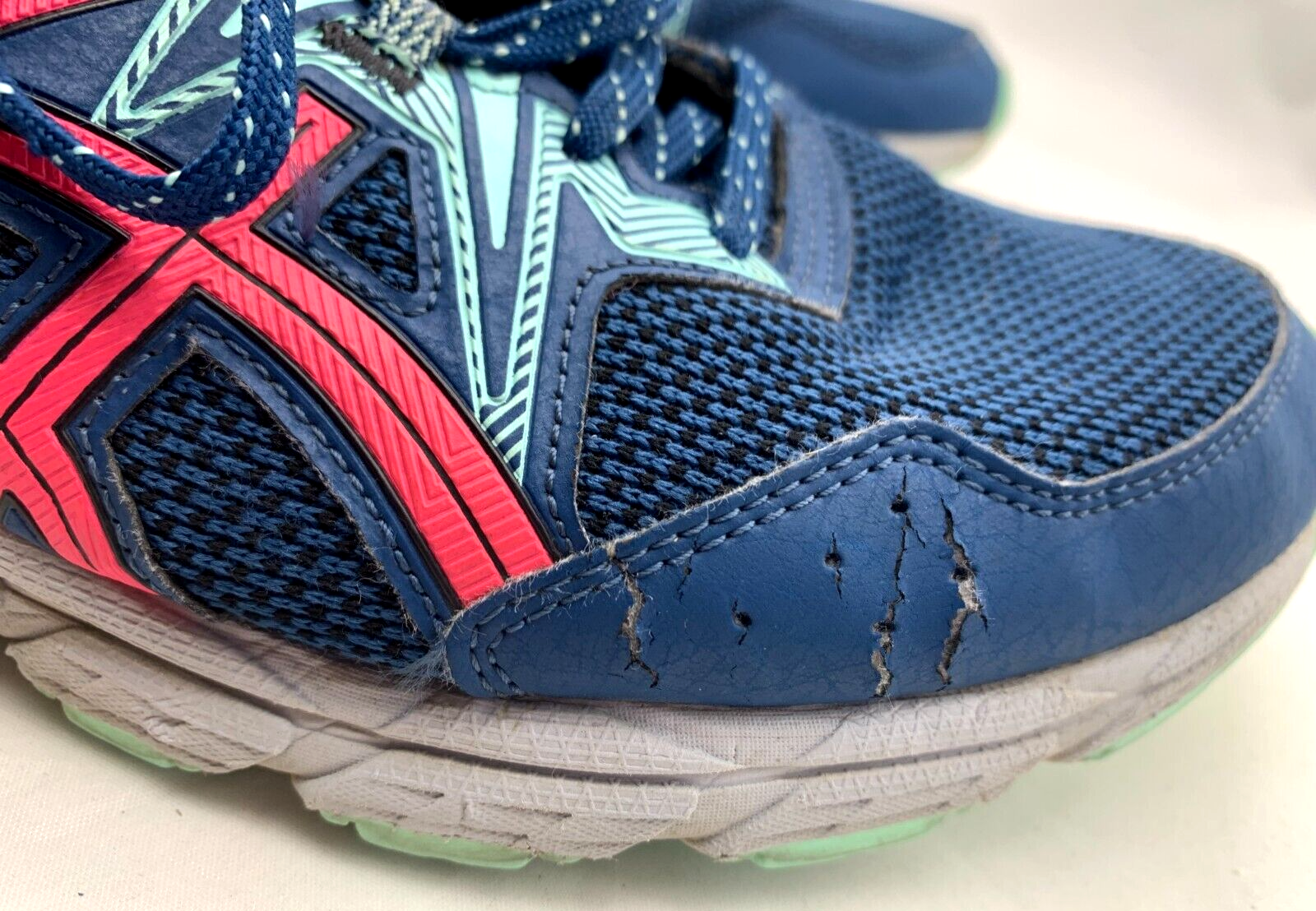 ASICS GEL-Contend 6 Blue/Pink US Size 11 Womens' Running Shoes