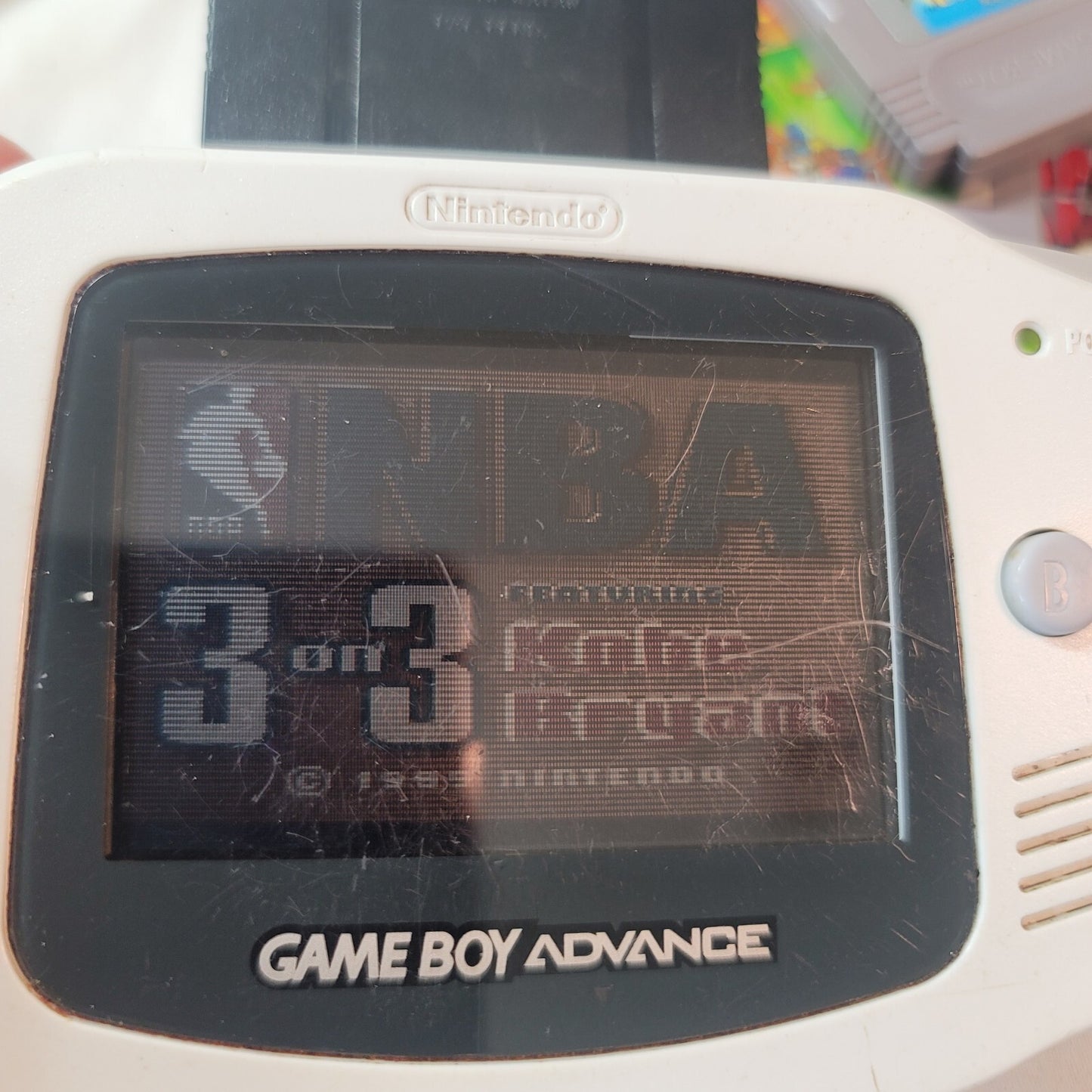 NBA 3 on 3 featuring Kobe Bryant (Nintendo Gameboy Color, 1999) Game Cartridge 