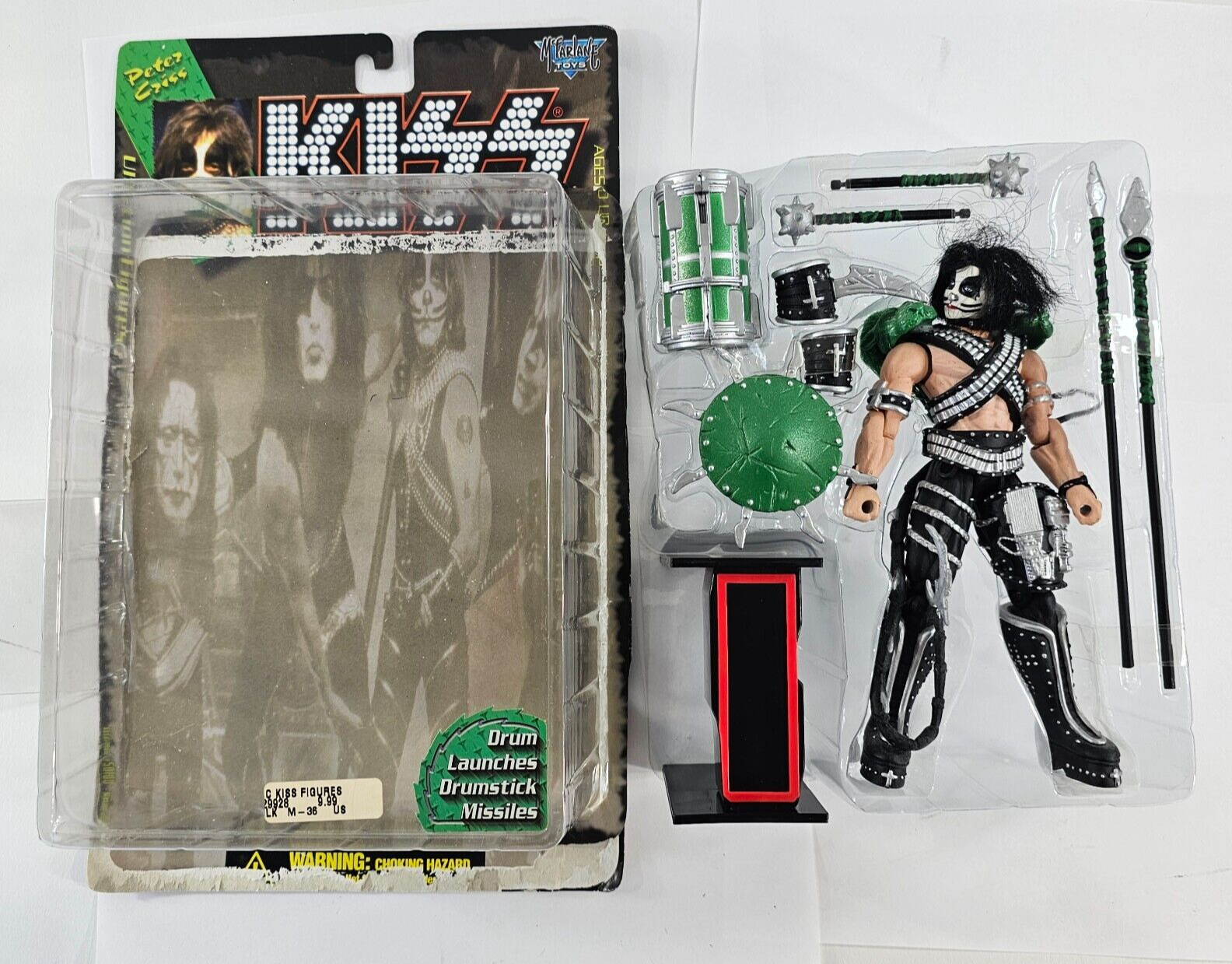 McFarlane Toys 1997 KISS Ultra Action Figures with Original Boxes - Read