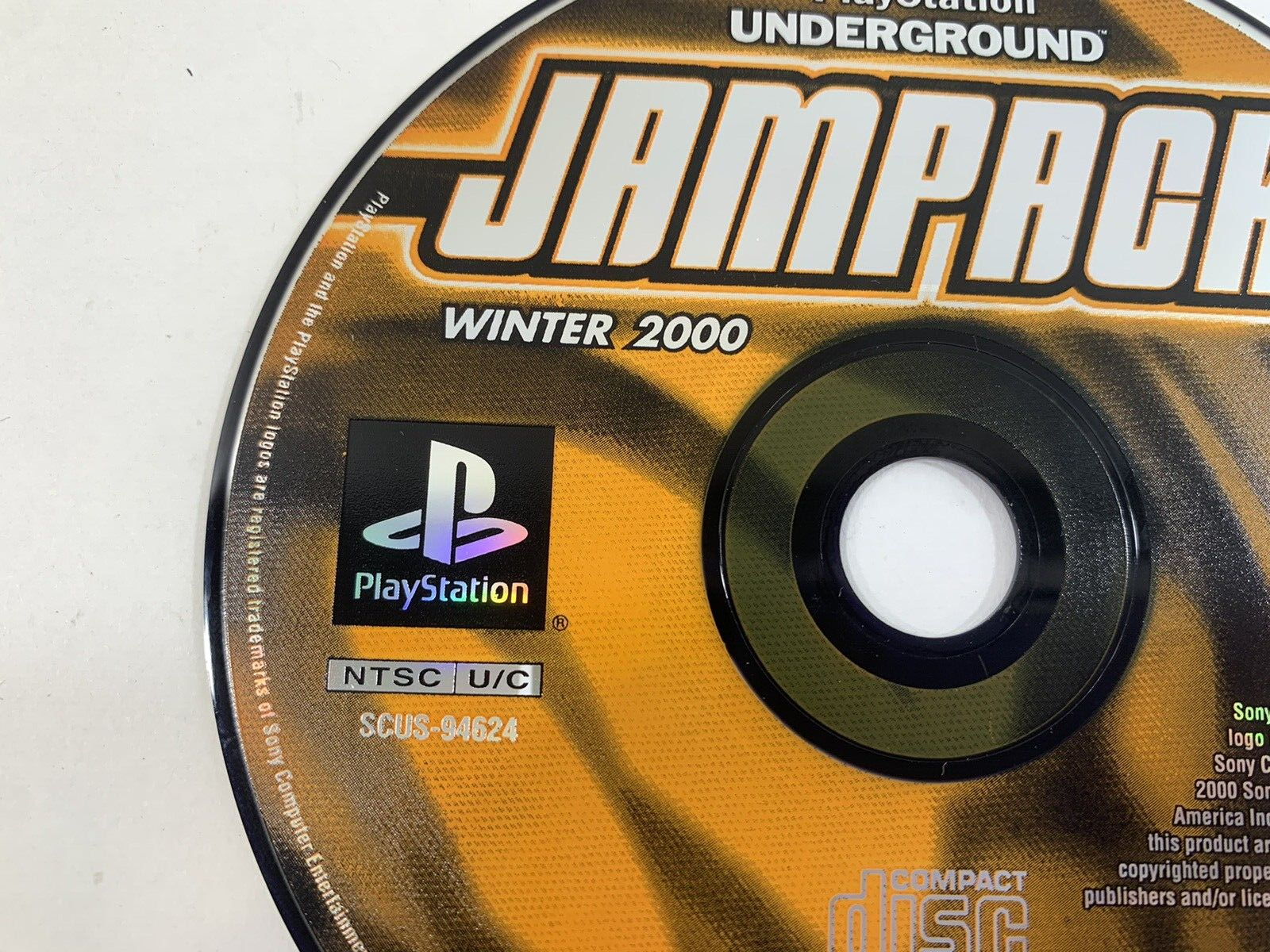 PlayStation Underground Jampack: Winter 2K (Sony PlayStation 1, 2000) - Tested