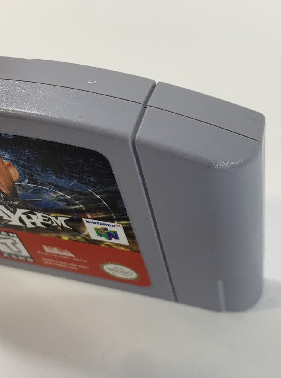 WCW Mayhem (Nintendo 64, 1999) Authentic Game Cartridge - Tested