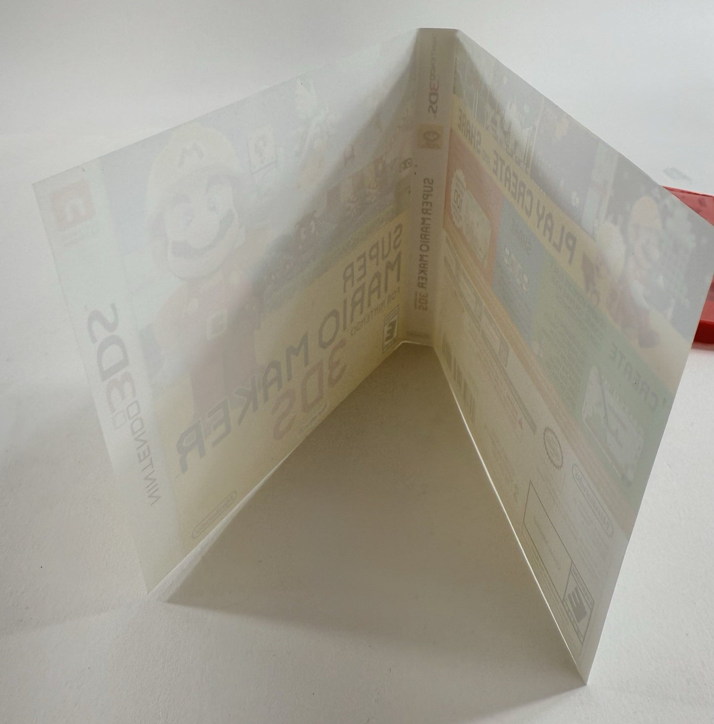 Super Mario Maker (Nintendo 3DS, 2016) Replacement Case and Cover Art Only