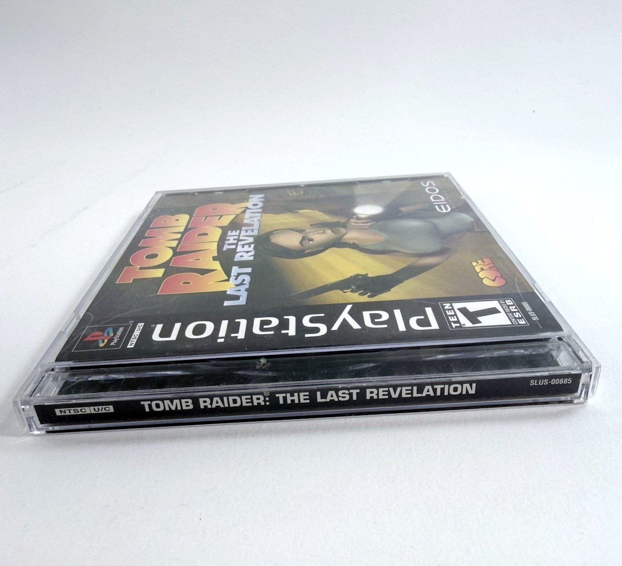 Tomb Raider: The Last Revelation (PlayStation 1, 1999) Game Case Manual Reg.