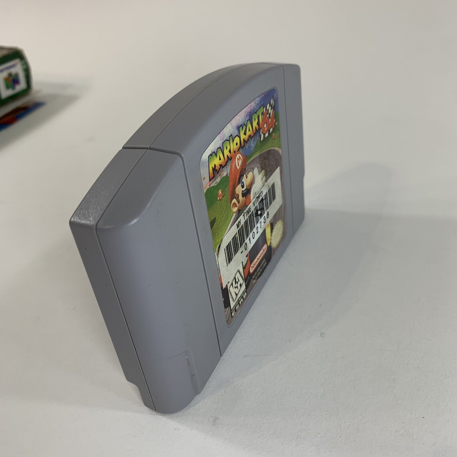 Mario Kart 64 Player's Choice (Nintendo 64, 1997) Game Box Inserts - No Manual