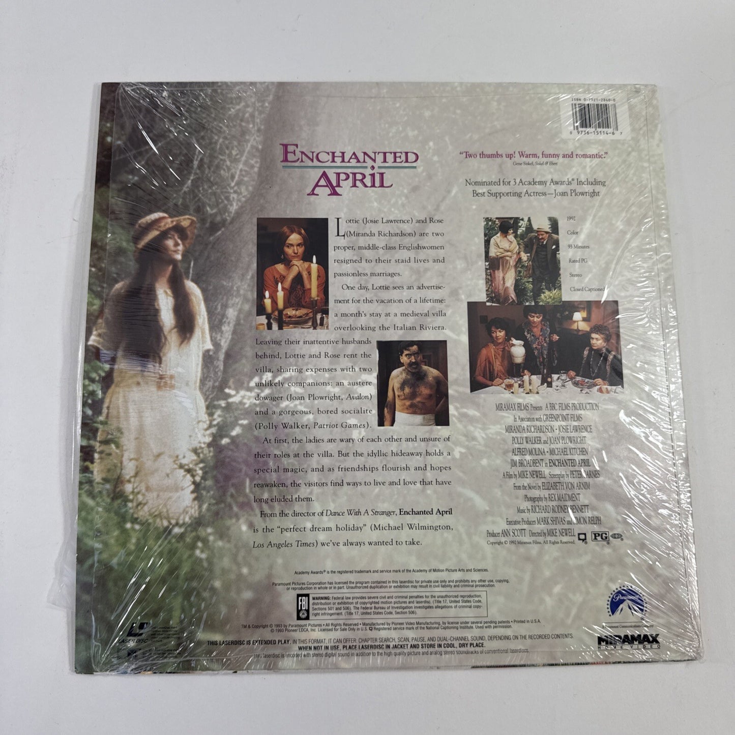 Sleepless in Seattle (Laserdisc Bundle) Sommersby, Enchanted April - Tested