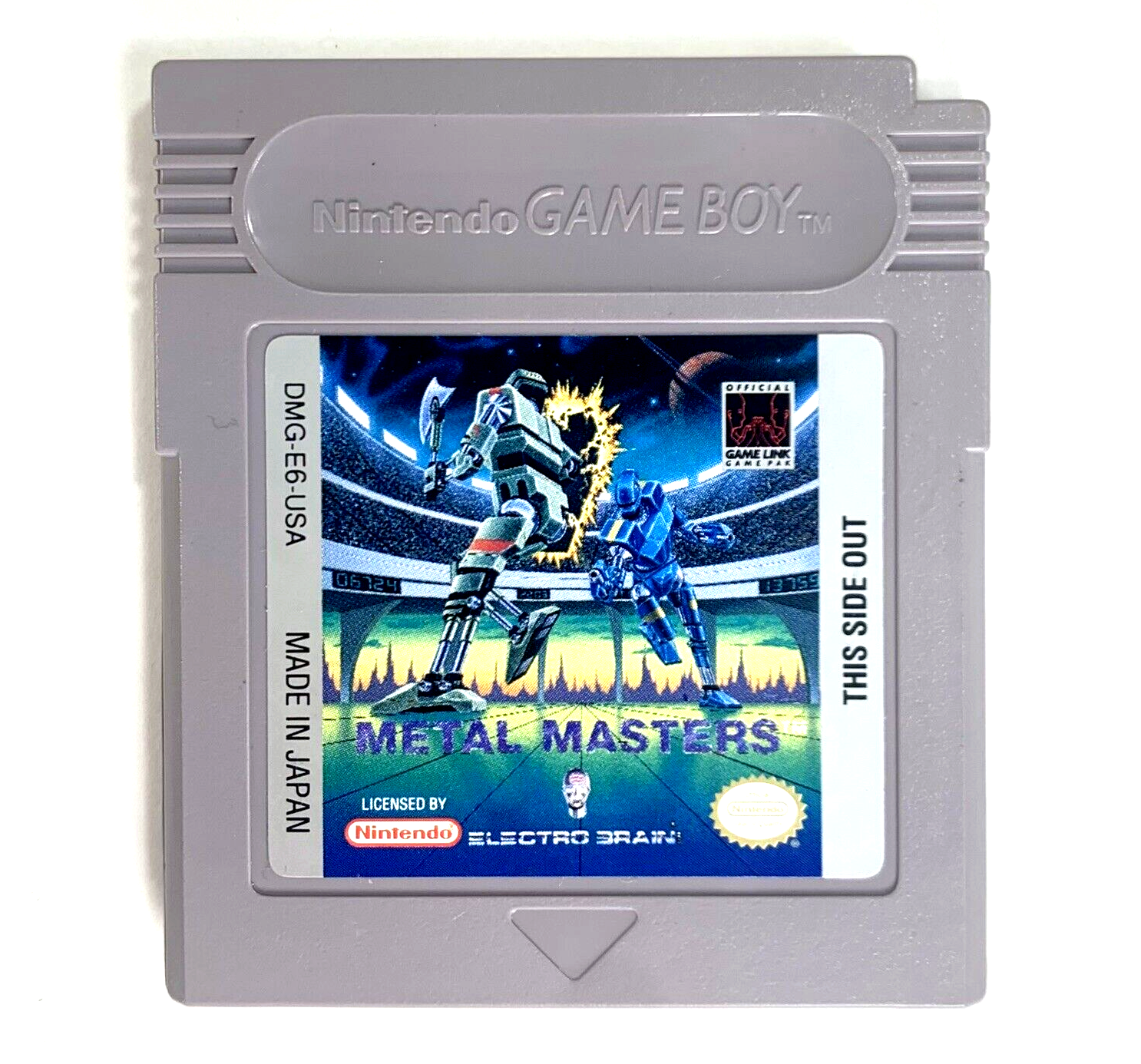 Metal Masters (Nintendo Game Boy, 1991) Game Box Manual Inserts Posters - Tested