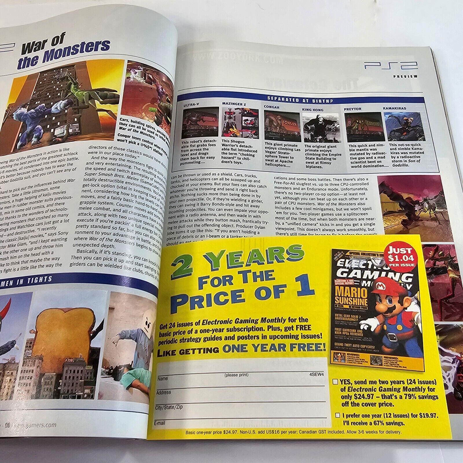 Electronic Gaming Monthly Magazine Jan. 2003 Issue 162: 55 Best Games Feature