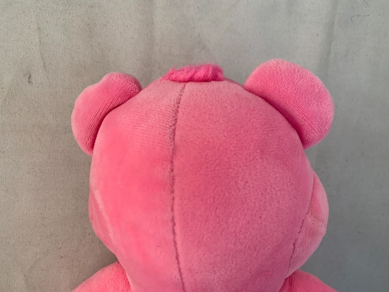 CARE BEAR CHEER BEAR, 10" PINK PLUSH, RAINBOW BELLY BADGE