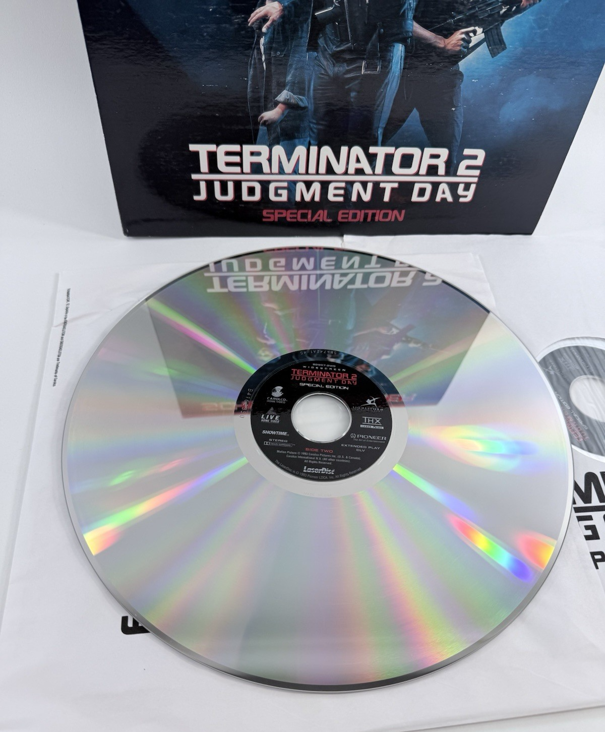 Terminator 2: Judgment Day (Laserdisc, 1993, Widescreen Special Edition) Tested