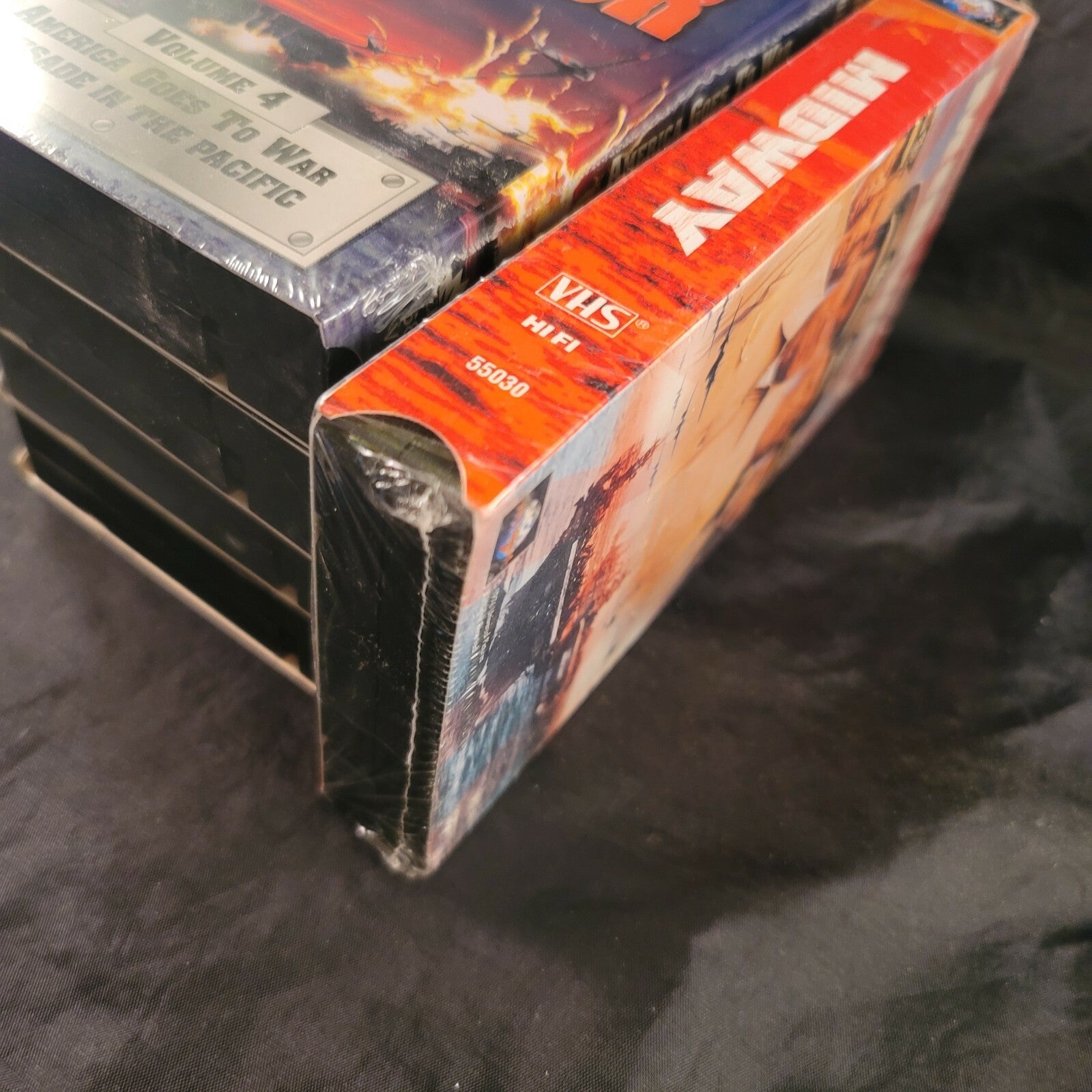 Remember Pearl Harbor: The Series VHS Box Set WWII and Midway Sealed