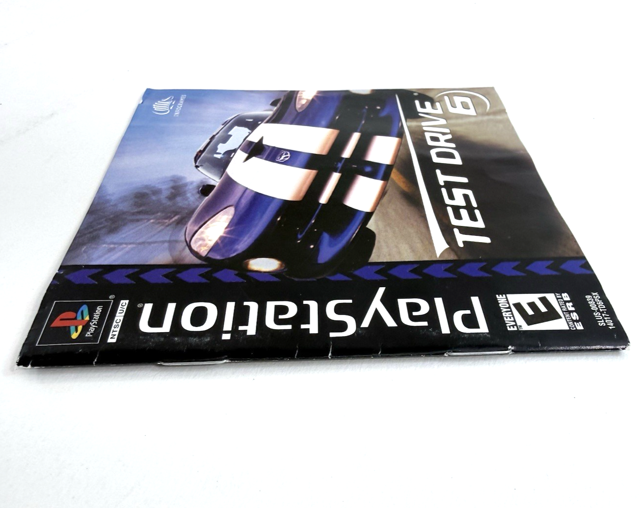 Test Drive 6 (Sony PlayStation 1, 1999) Game and Manual - Tested and Working