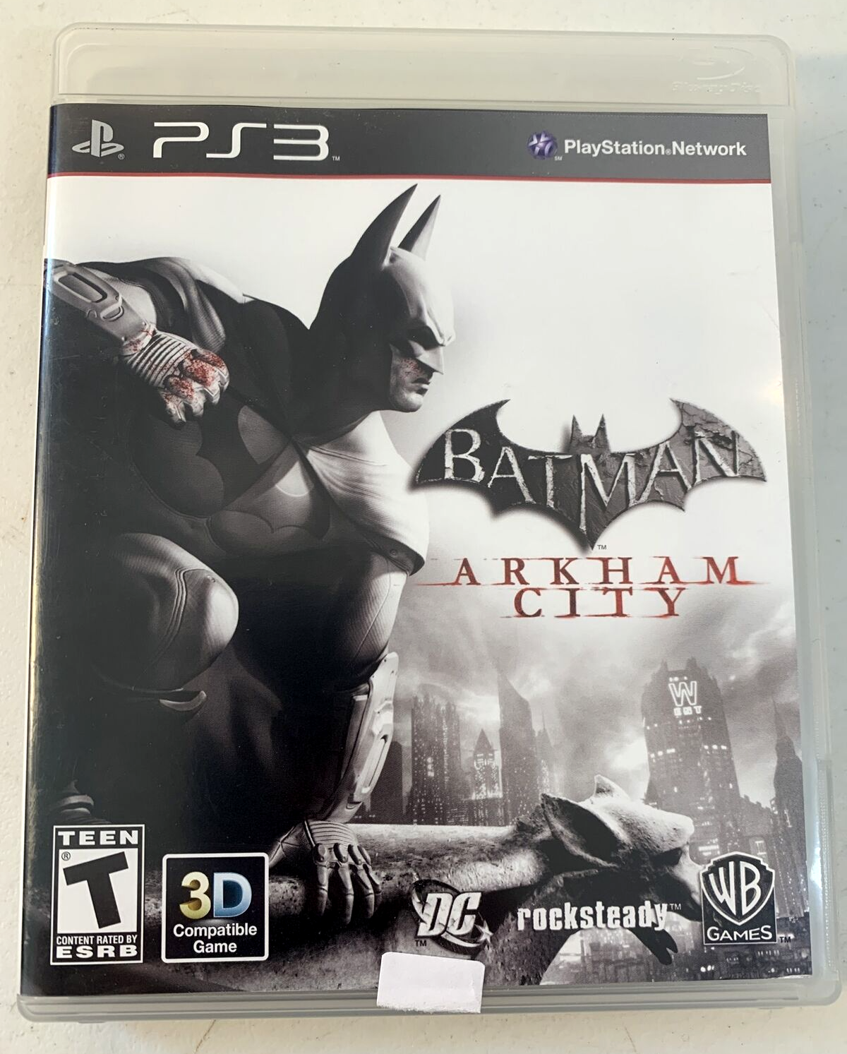 Batman: Arkham City (Sony PlayStation 3, 2011) Game Case Manual Inserts - Tested