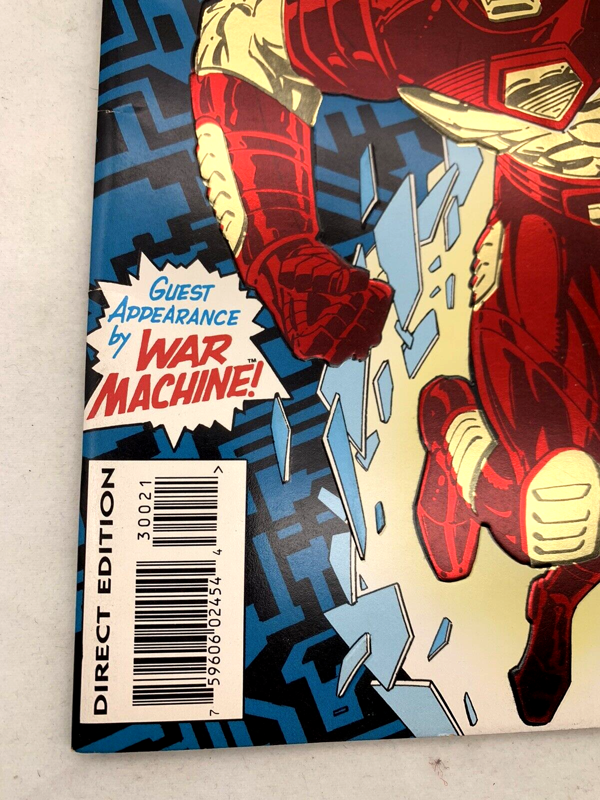 Marvel Comics 1994 Iron Man #300 Foil Cover 1st Appearance Modular Armor