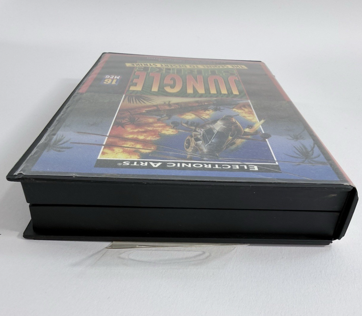 Jungle Strike (Sega Genesis, 1993) Game, Case, Manual, Insert - Tested