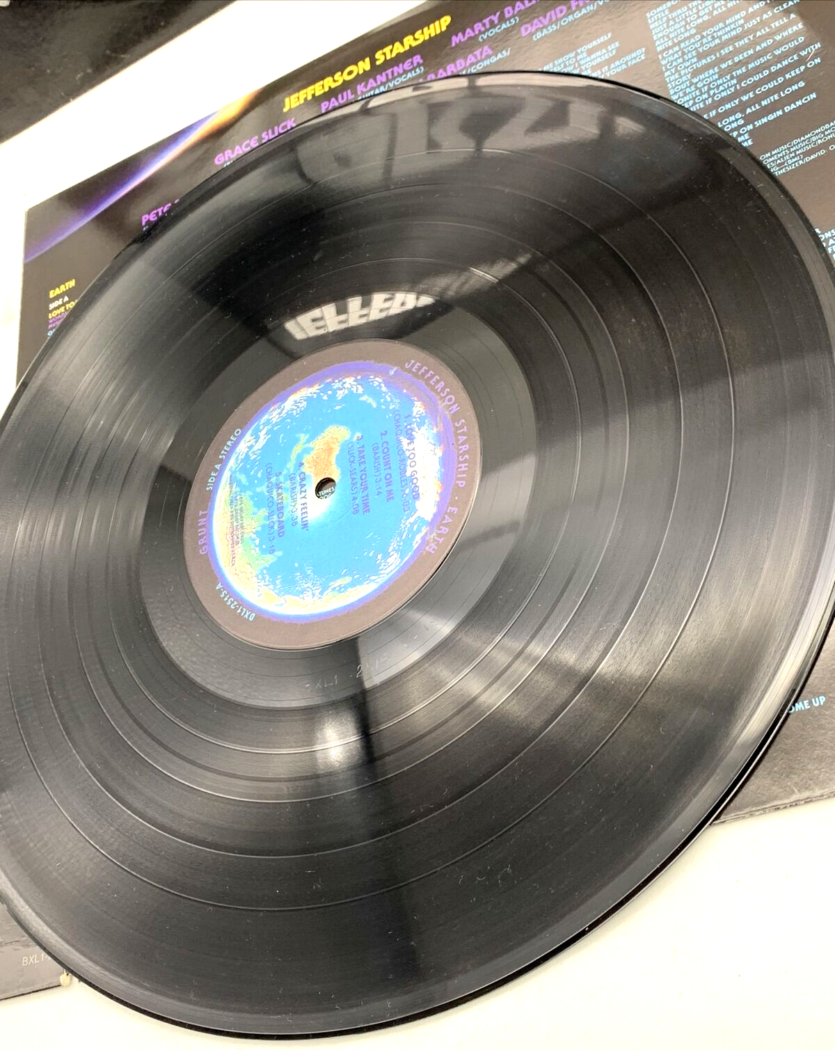 Jefferson Starship: Earth (Vinyl LP, 1978) BXL1-2515 - Tested and Working