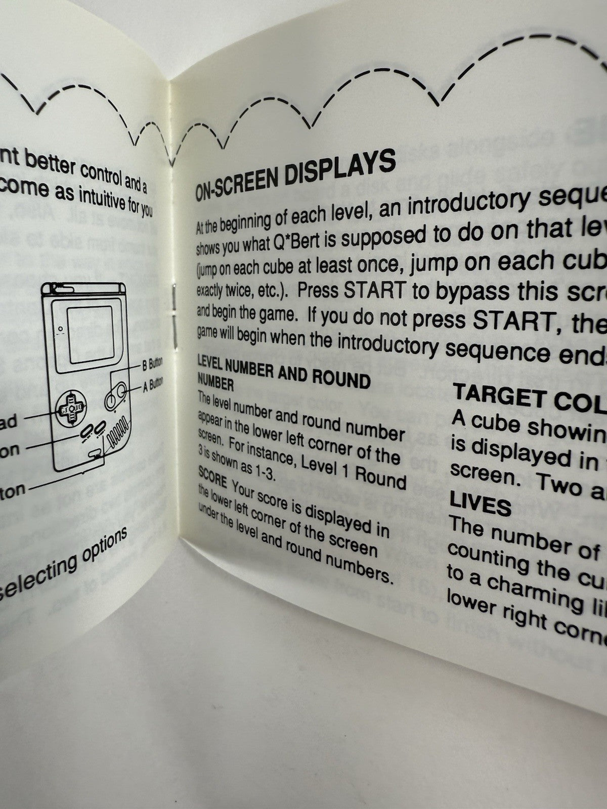 Q*Bert (Nintendo GameBoy, 1991) Game Box Manual Registration Inserts - Tested