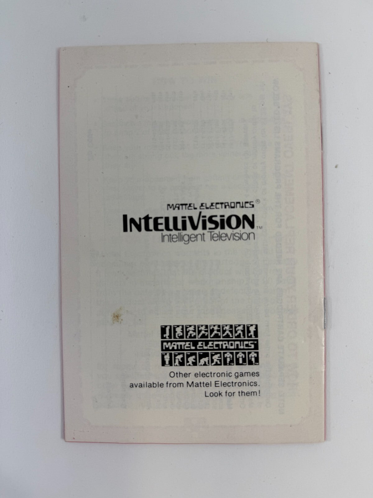 Checkers (Mattel Intellivision, 1979) Game, Box, Manual, and Overlays - Tested