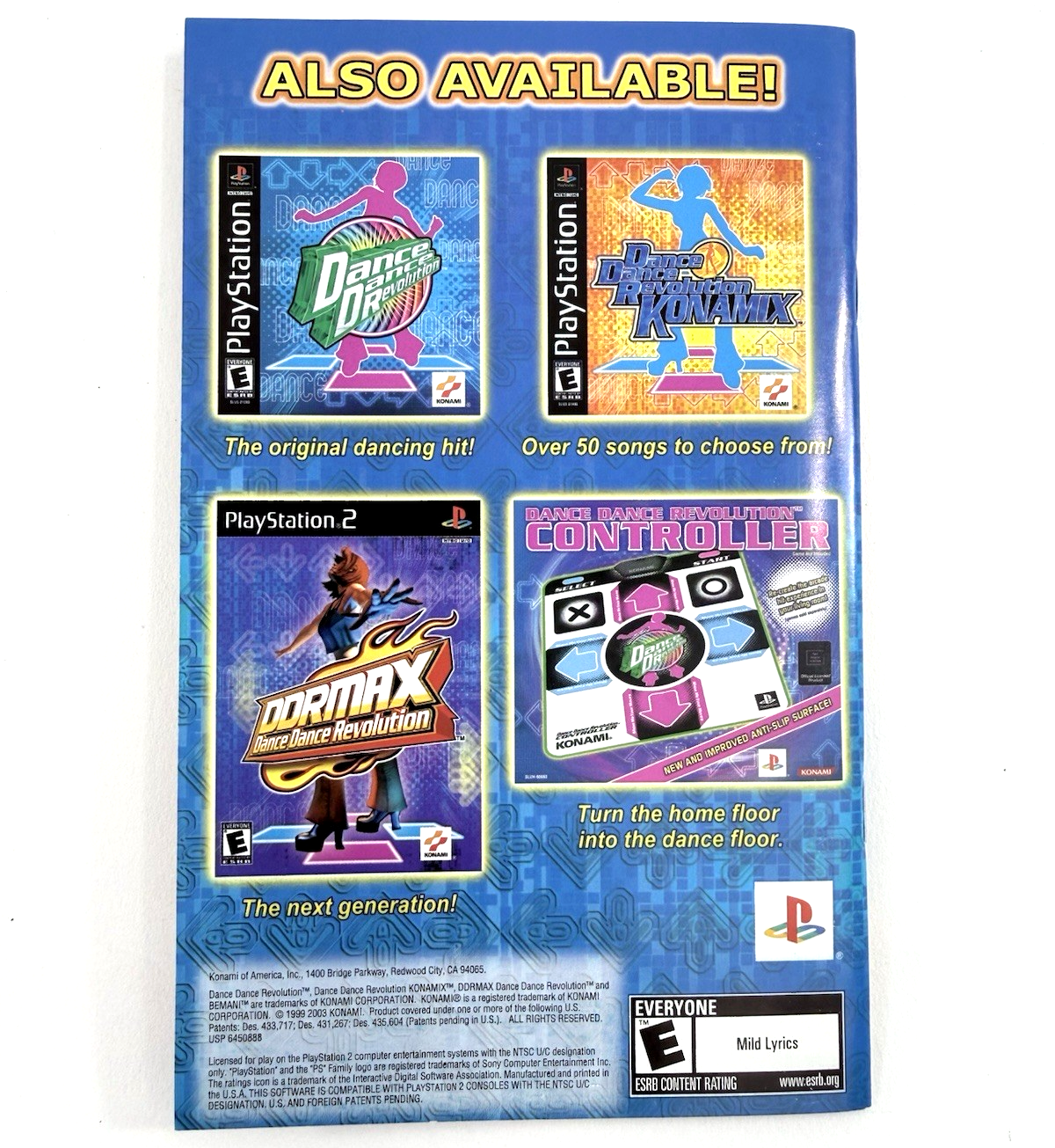 DDRMAX2: Dance Dance Revolution (PlayStation 2, 2003) Game, Case, Manual -Tested
