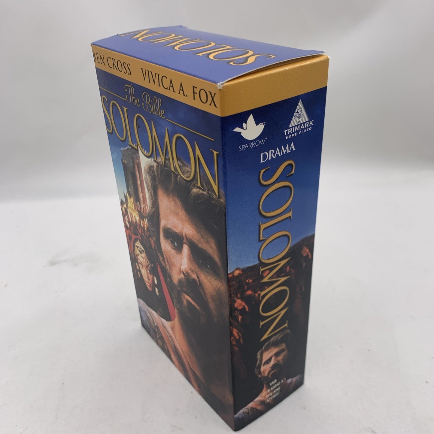 The Bible: Solomon (VHS, 2000) Ben Cross/Vivica A. Fox/Max Von Sydow