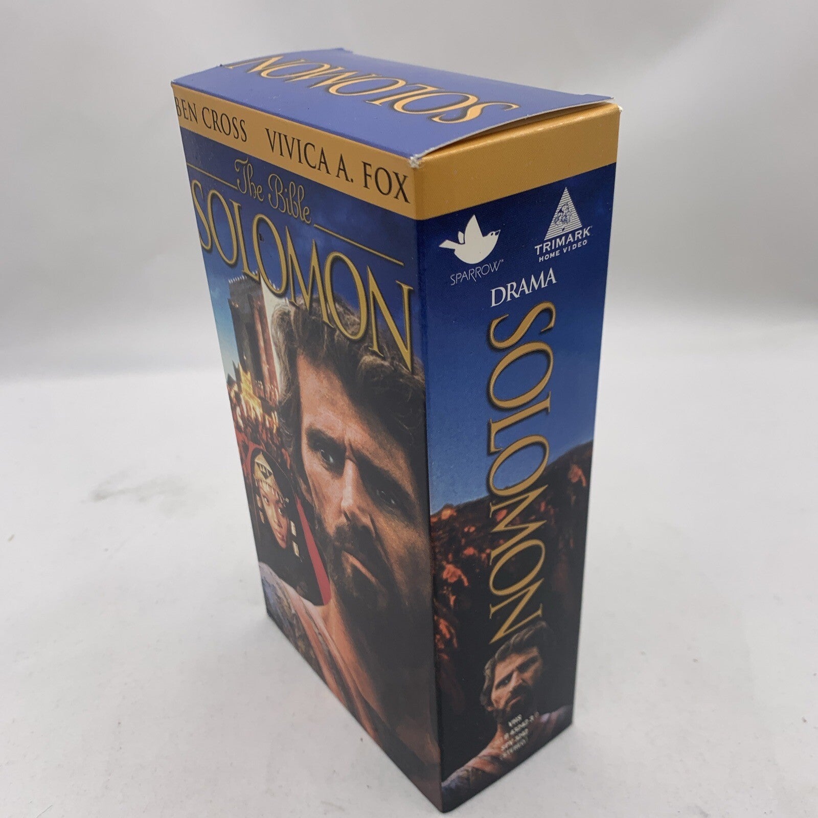 The Bible: Solomon (VHS, 2000) Ben Cross/Vivica A. Fox/Max Von Sydow