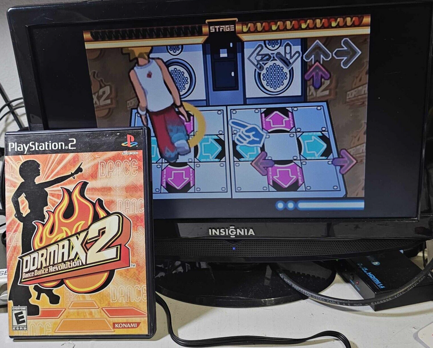 DDRMAX2: Dance Dance Revolution (Sony PlayStation 2, 2003) Game Case Manual