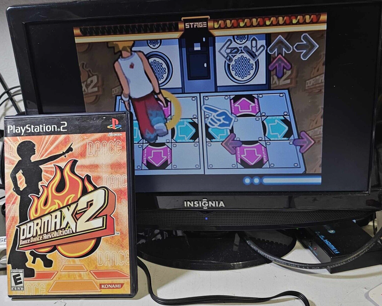 DDRMAX2: Dance Dance Revolution (Sony PlayStation 2, 2003) Game Case Manual