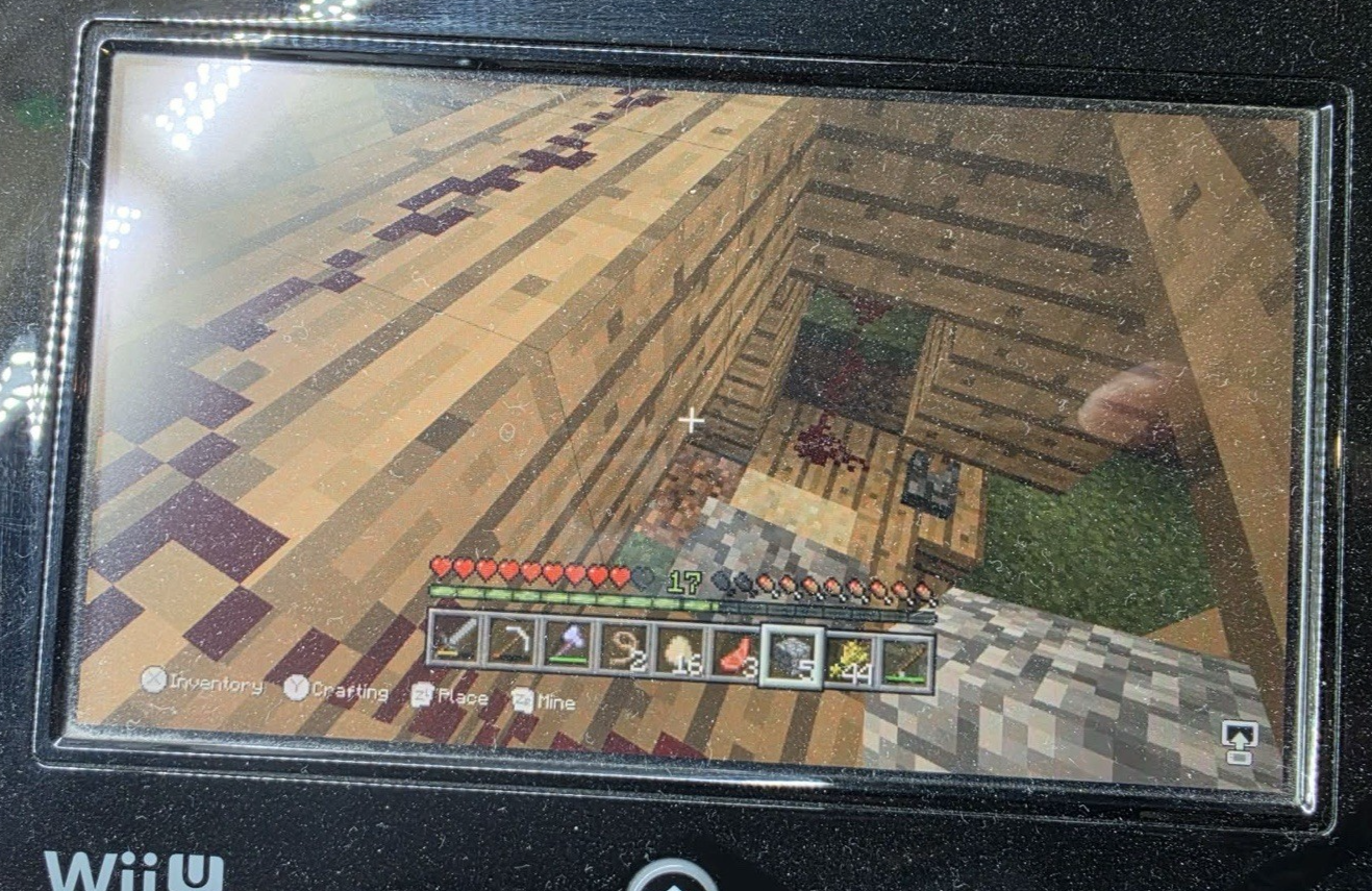 Minecraft: Wii U Edition (Wii U, 2015) Game Case Manual - Tested