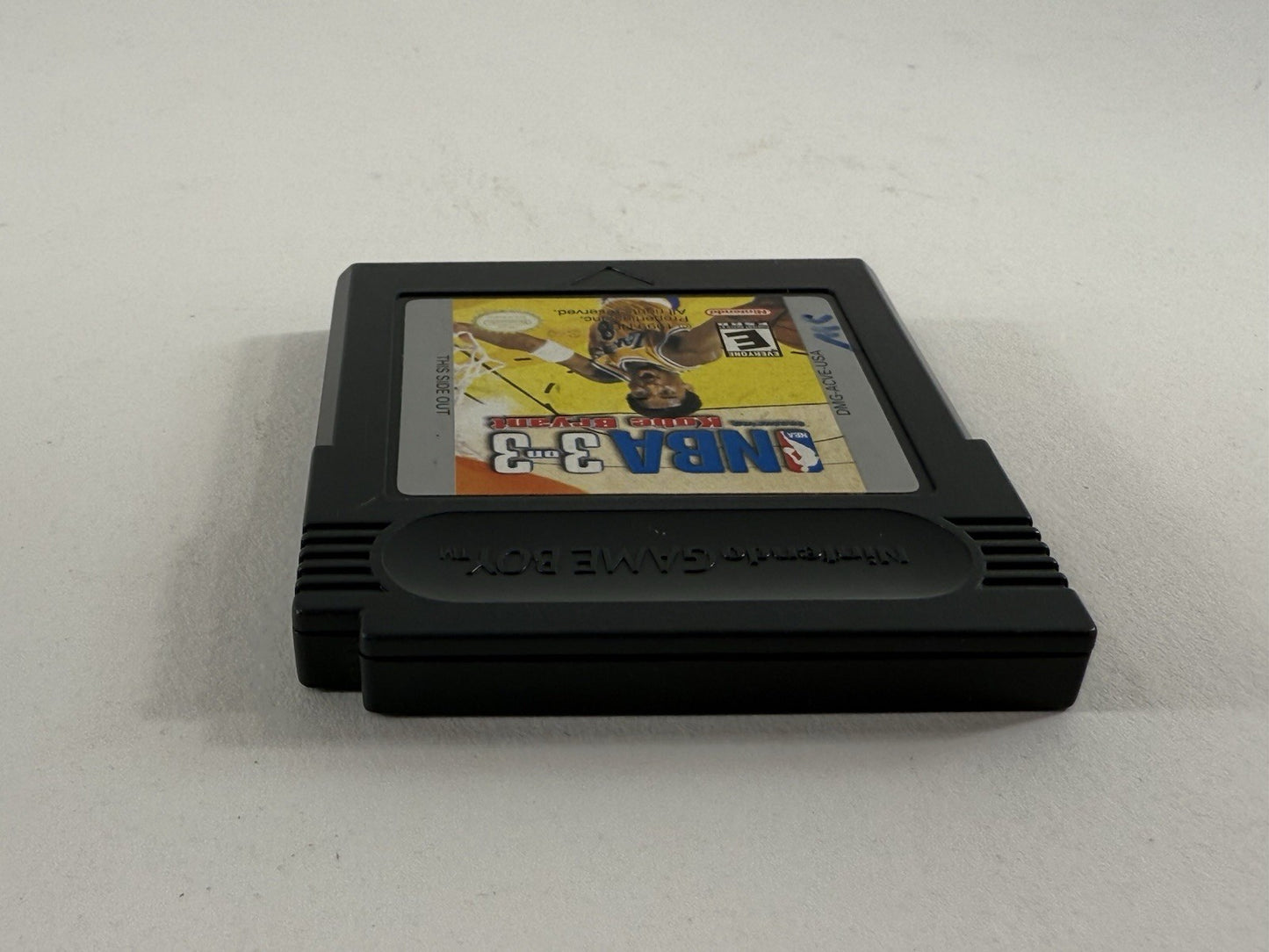 NBA 3 on 3 featuring Kobe Bryant (Nintendo GameBoy Color, 1999) Game Cartridge