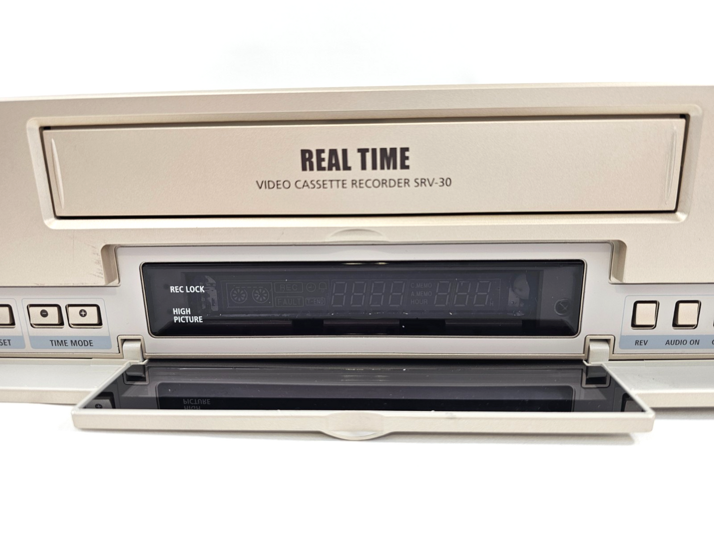 Samsung SRV-30 Real Time Video Cassette Recorder - Surveillance VCR - Tested