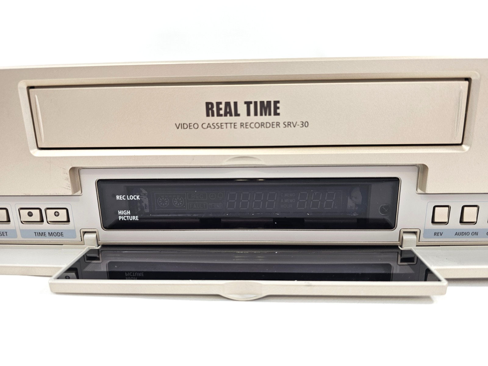 Samsung SRV-30 Real Time Video Cassette Recorder - Surveillance VCR - Tested