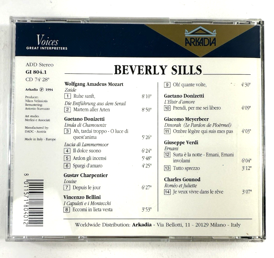 Beverly Sills 6 CD Bundle - Welcome to Vienna, Plaisir D'Amour, The Art of +3