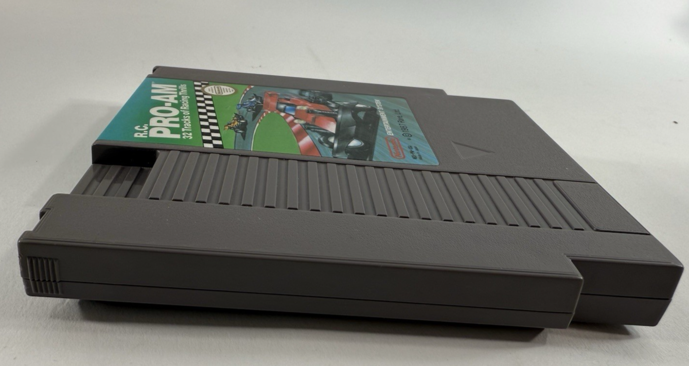 R.C. Pro-Am (Nintendo Entertainment System, 1987) Game Cartridge - Tested