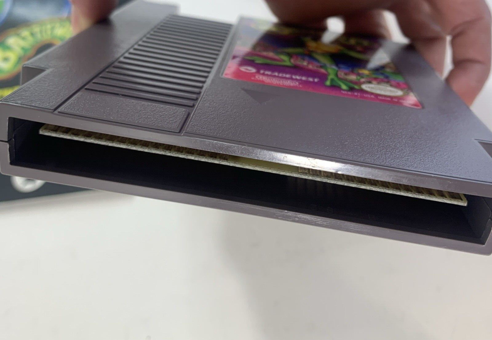 Battletoads (Nintendo Entertainment System, 1991) Game Box Manual Poster Foam