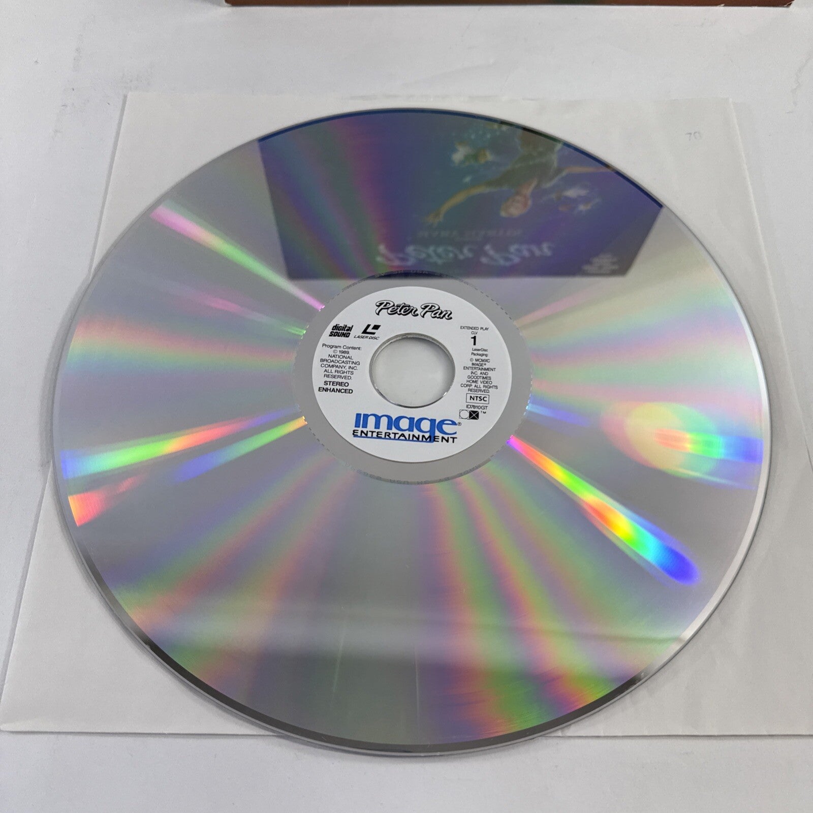 Hook Deluxe Edition (Laserdisc Bundle) Peter Pan 30th Anniversary Ed. - Tested