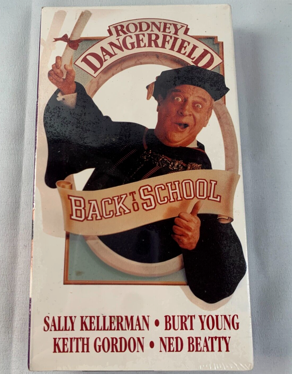Back to School (VHS, 1995) Rodney Dangerfield - New/Factory Sealed