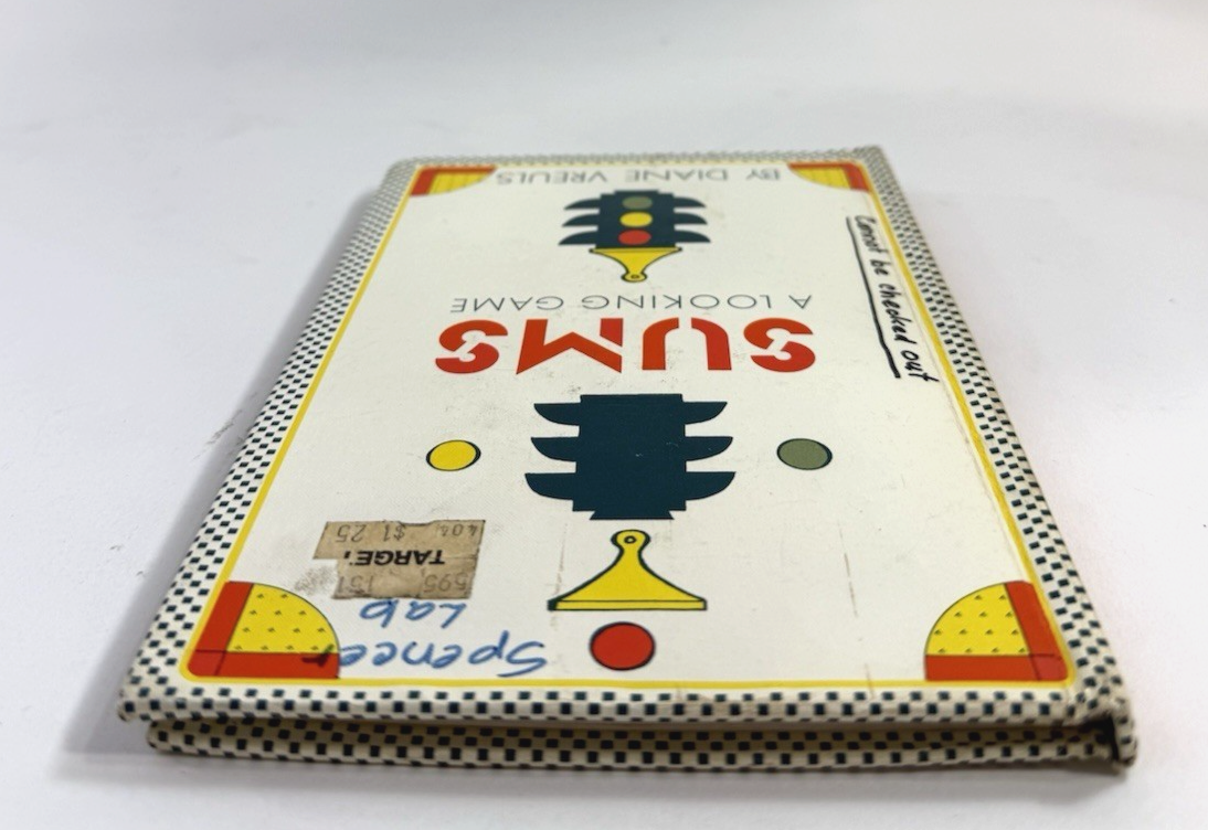 Sums: A Looking Game by Diane Vreuls (Hardcover, 1977) First Edition