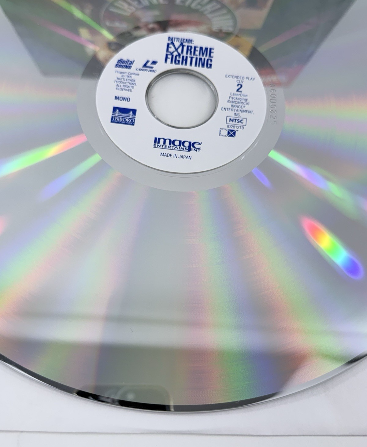 Battlecade Extreme Fighting (Laserdisc, 1995) Extended Play - Tested and Working