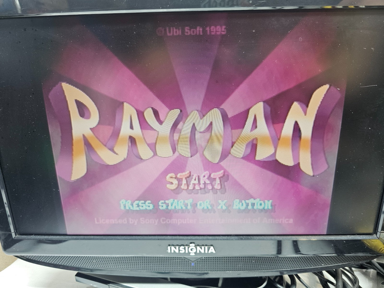 Rayman (Sony PlayStation 1, 1995) Game And Case - No Manual - Tested