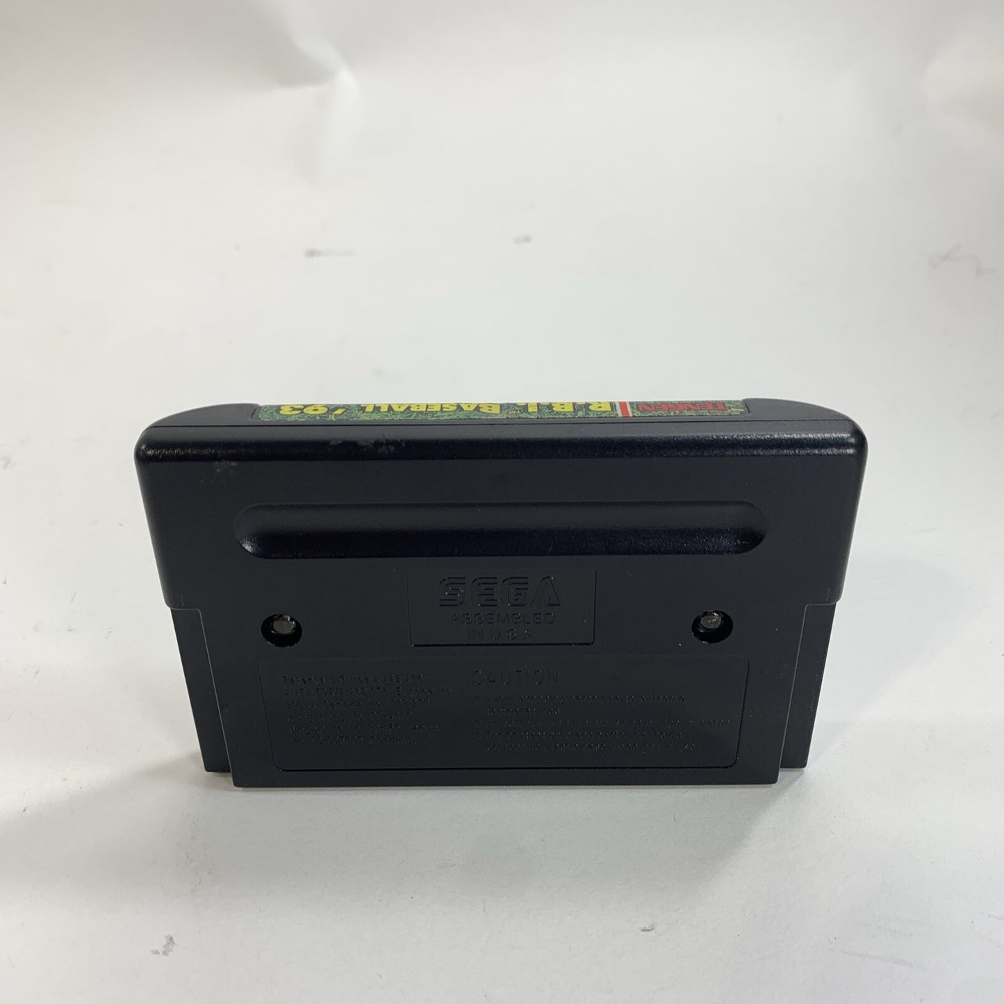 R.B.I. Baseball '93 (Sega Genesis, 1993) Game Case Manual - Tested and Working