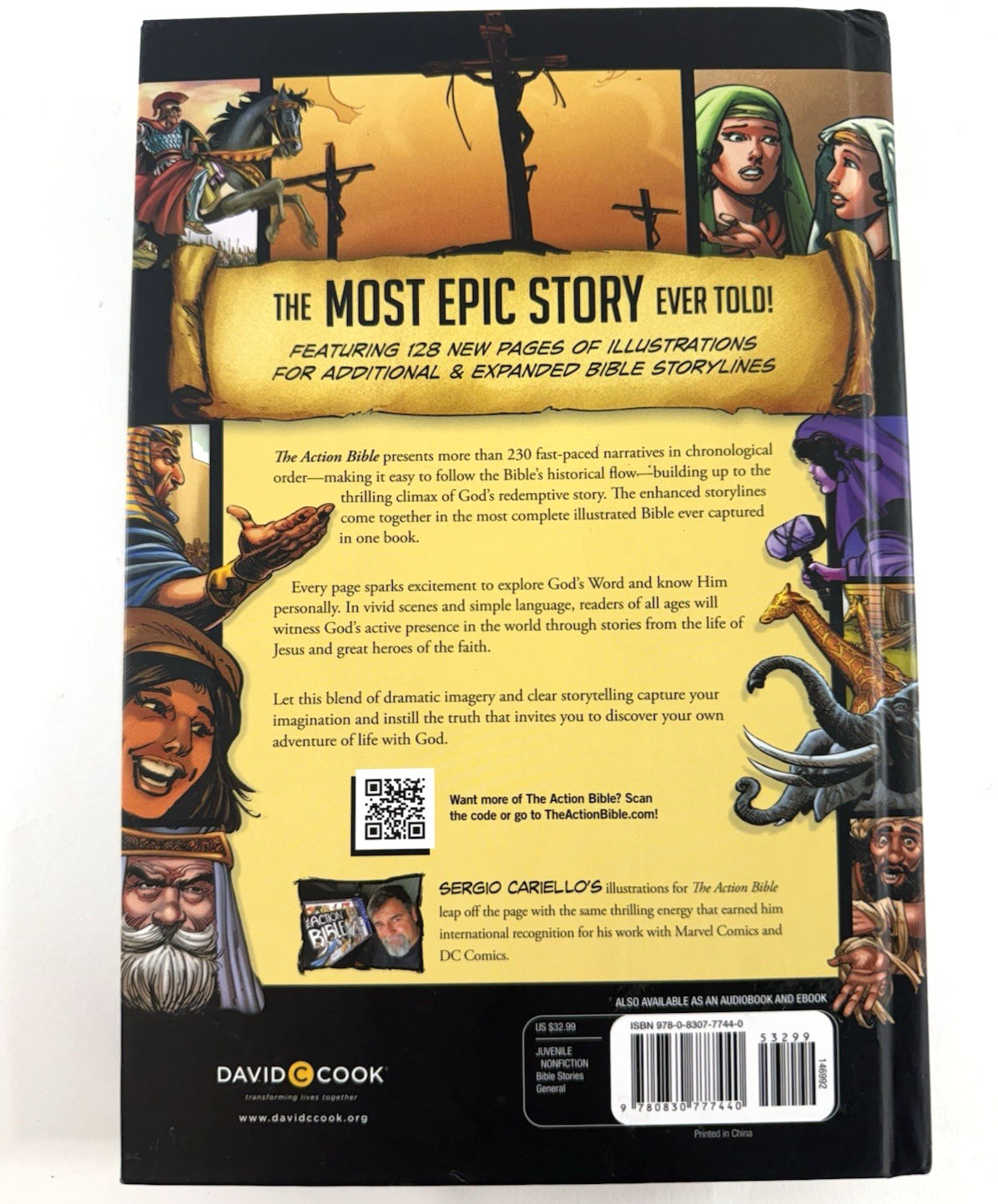 Action Bible: God's Redemptive Story by Doug Mauss (2020, Hardcover) First Ed.